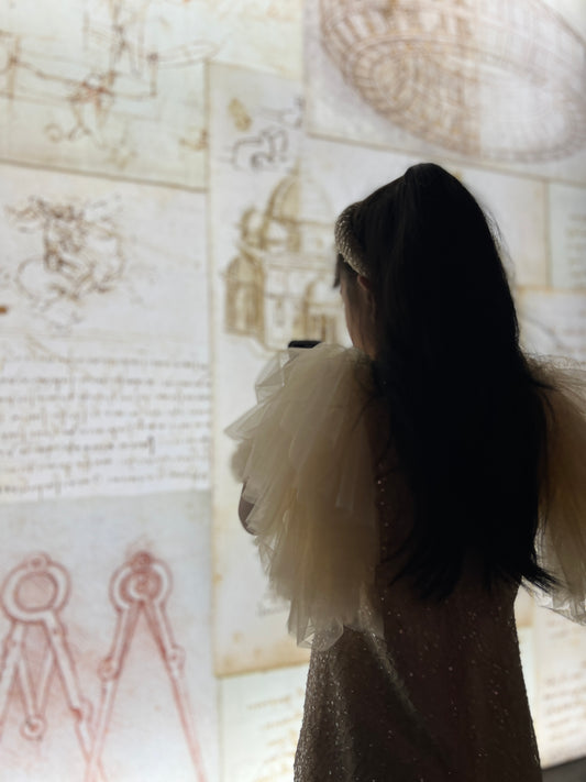 Inspired by the Lume da Vinci Exhibition