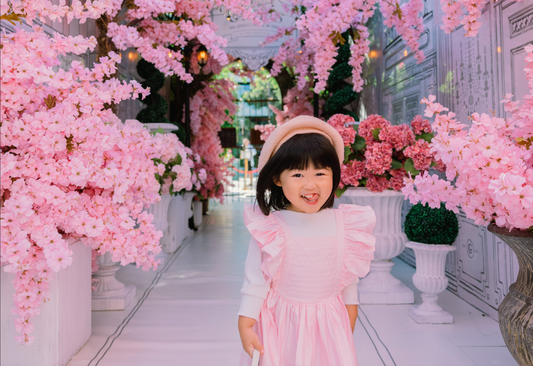 Strolling around sipping a cup of babycino