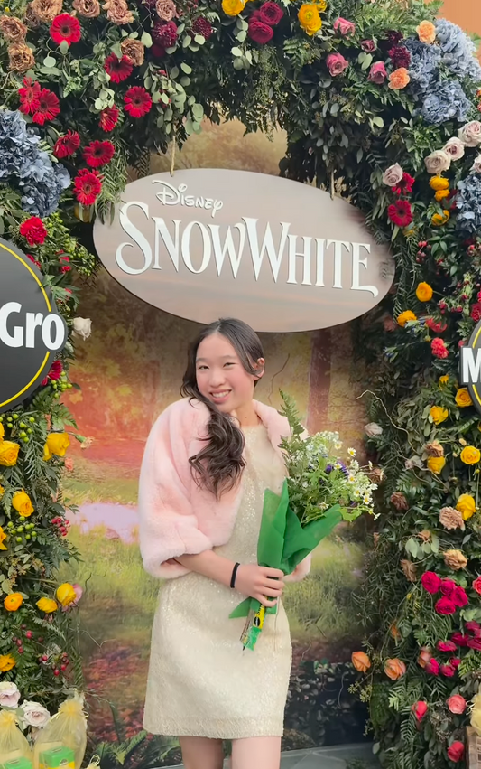 MissyX at the Snow White Disney Premiere: Empowering Girls Around the World