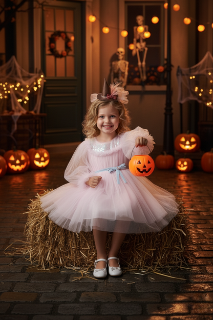 Crystal Party Hat Silk Hairband With Feather